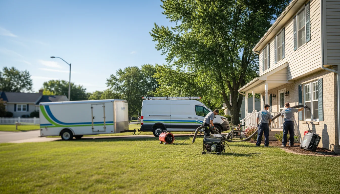 Flooded Basement Restoration And Cleanup With Repair in Dover Afb, DE near me